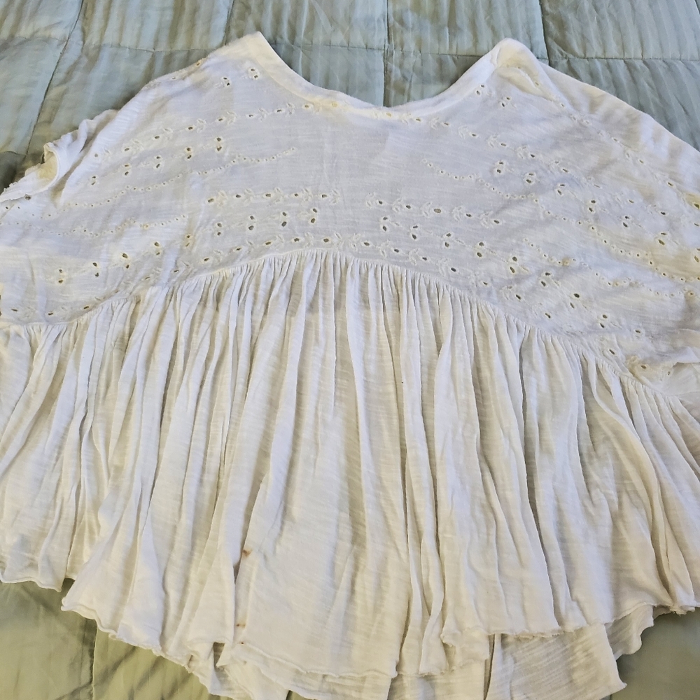 Free People white blouse